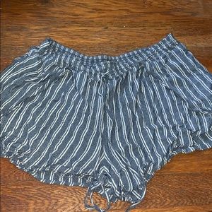 Striped American eagle shorts